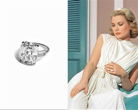 Celebrity Jewelry Grace Kellys Engagement Ring — New World Diamonds