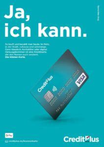 Creditplus bank is a part of crédit agricole (france), one of the largest. Könner-Karte: Creditplus Bank bringt neue Kreditkarte auf ...