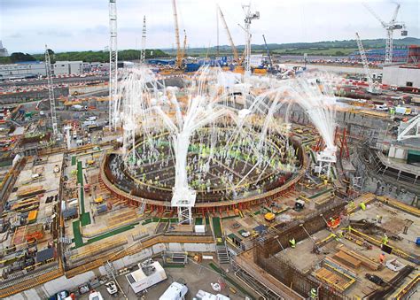 hinkley point c the latest photos from britain s nuclear power station as it reaches biggest