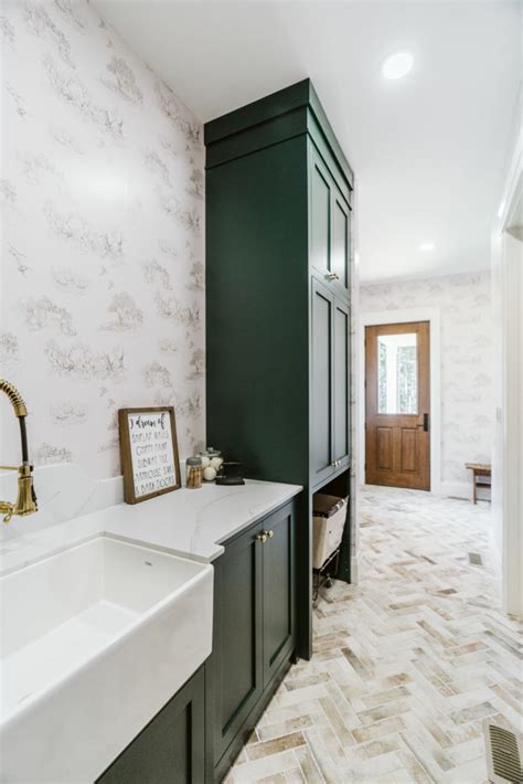 Powder Room And Laundry Room Bonjour Bliss Roxanne West