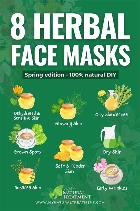 8 Best Herbal Face Masks For Skin For Spring Diy