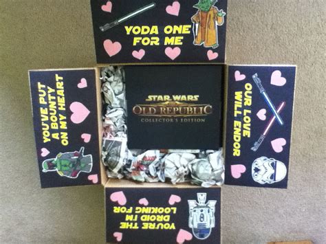 Maybe you would like to learn more about one of these? Star Wars birthday care package I made for John | Birthday ...