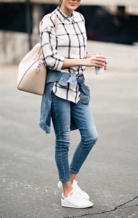 Casual Look For On The Go Singlefold Shirt With Jeans Jeans And