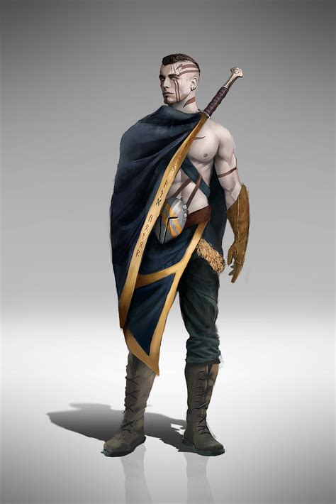 Artstation Goliath Rogue Dandd Character Concept