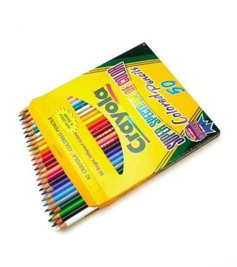 Crayola Colored Pencils 50 Pkg Long Joann Colored Pencils Crayola