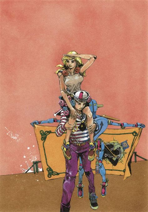 Gappy And Yasuho Jojos Bizarre Adventure Jojo Bizarre Manga Art