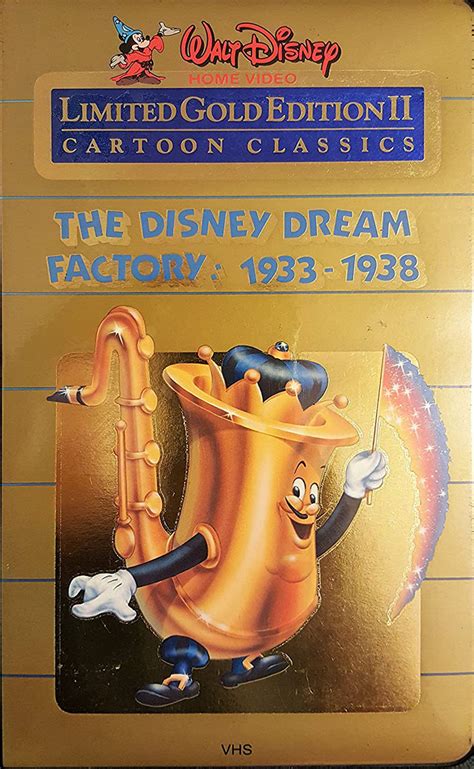 Walt Disney Cartoon Classics Limited Gold Edition II The Disney Dream Factory