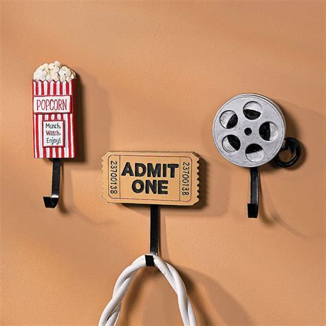 Design ideas and inspiration shop this gift guide home gallery. Movie Night Wall Hooks - Discontinued | Movie themed rooms ...