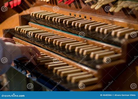 Classic Organ Keyboard And Key Stock Photo Image Of Choral Cathedral