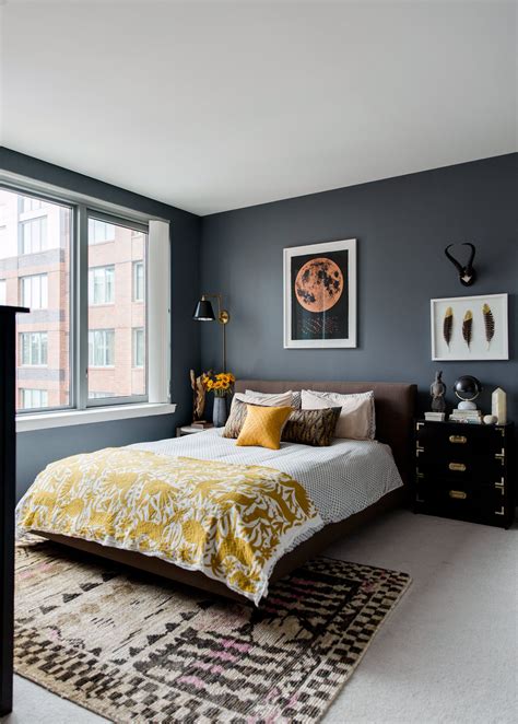 A Designer's Eclectic Modern West New York Apartment | Eclectic decor bedroom, Eclectic bedroom ...