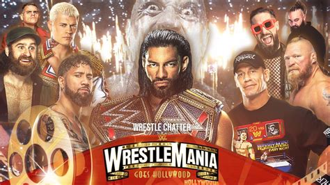 Wwe Wrestlemania Match Card Previews Predictions And More Hot Sex Picture