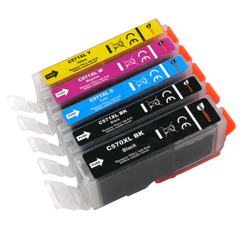 Buy Compatible Canon Pixma Mg5750 Multipack 5 Pack Ink Cartridges
