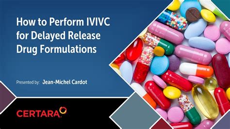 How To Perform Ivivc For Delayed Release Drug Formulations Youtube