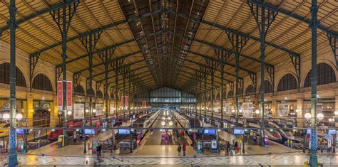 Gare Du Nord Also Known As Paris Nord Main Hall North Station In
