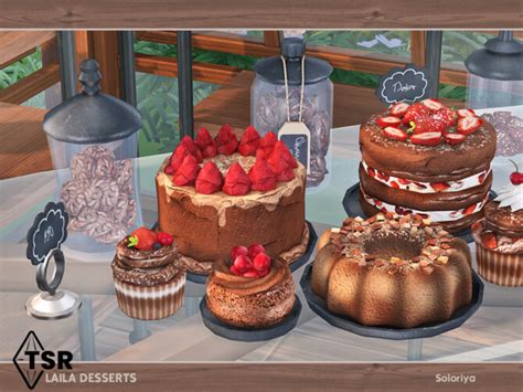 Laila Desserts By Soloriya At Tsr Sims 4 Updates
