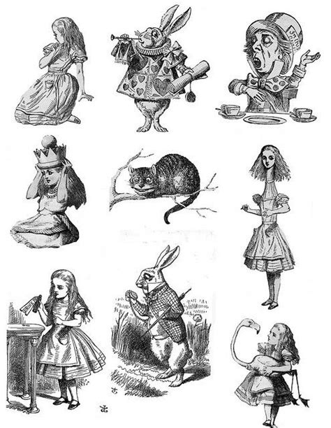 Zeichnung Alice Alice In Wonderland Original Wonderland Tattoo