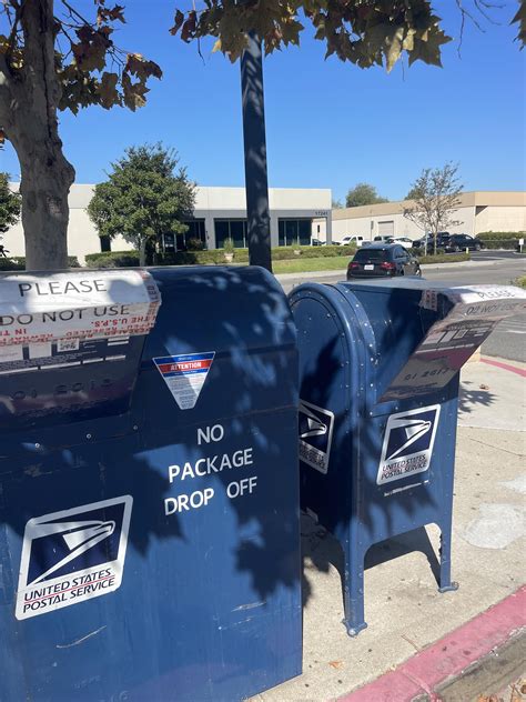 Why post office drop boxes closed? : r/orangecounty
