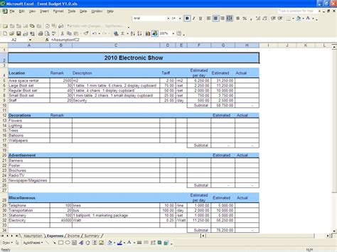 Monthly Expense Spreadsheet Template Spreadsheet Templates For Business