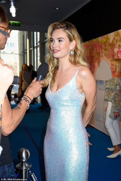 lily james dazzles at mamma mia here we go again premiere in sweden lily james fashion
