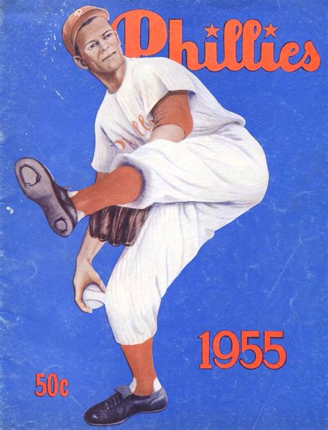 1955 Phillies Yearbook Play Baseball Baseball Team Baseball Cards