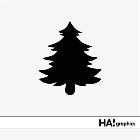 Svg Silhouette Christmas Tree - 309+ Crafter Files
