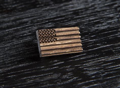 Old Glory Whiskey Lapel Pin Heritage Handcrafted