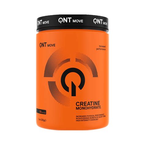 Qnt Creatine Monohydrate Pure 300g Sport