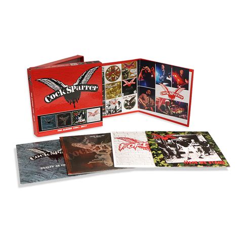Cock Sparrer The Albums 1978 87 4cd Clamshell Box Set Captain Oi