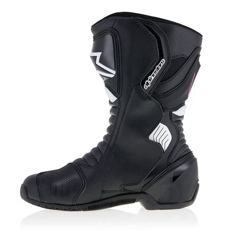 Alpinestars Stella Smx V Boot Drystar Black White Fuchsia Oxford