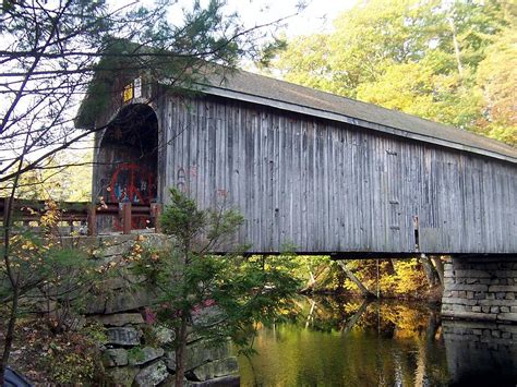 Babbs Covered Bridge In Maine Photograph By Catherine Gagne