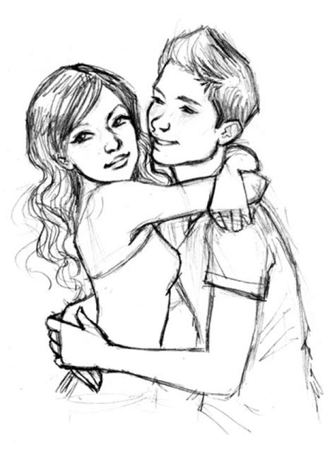 Novios Adolescentes Para Colorear : Dibujos de Boda para Colorear