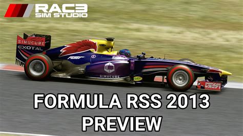 Assetto Corsa Formula Rss By Race Sim Studio Youtube