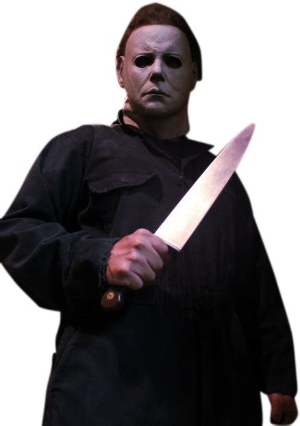 Halloween Michael Myers Holding Knife Png