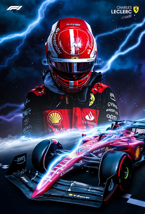 Charles Leclerc Poster 2 On Behance