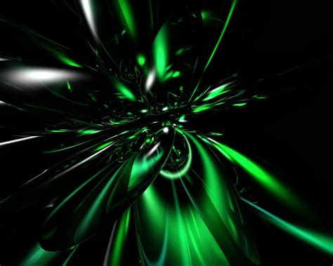 47 Black And Neon Green Wallpaper