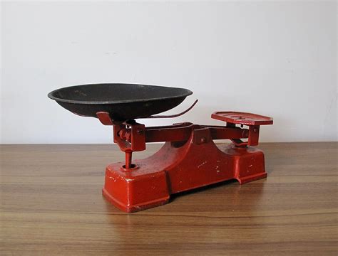 Vintage Rustic Kitchen Scales Old Rustic Weighing Scales Retro Boho Old
