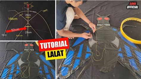 Tutorial Cara Membuat Layangan Lalat Layangan Unik Mudah Dan Simpel