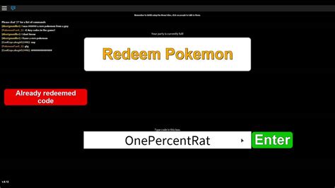 Roblox Project Pokemon All New Codes Youtube