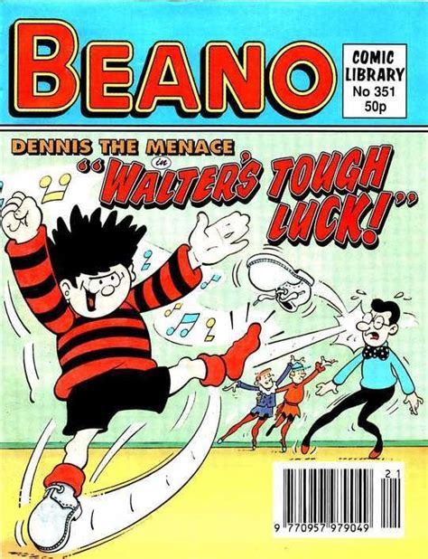 Beano Comic Library 351 Dennis The Menace In Walters Tough Luck Issue