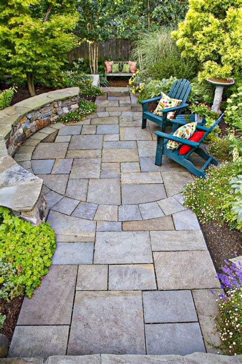 48 Top Natural Paving Stones Ideas For Patio Designs 2021
