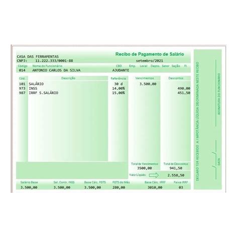 Contra Cheque Tem Hifen