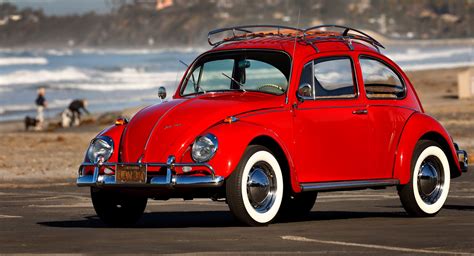 Red Vw Beetle Classic