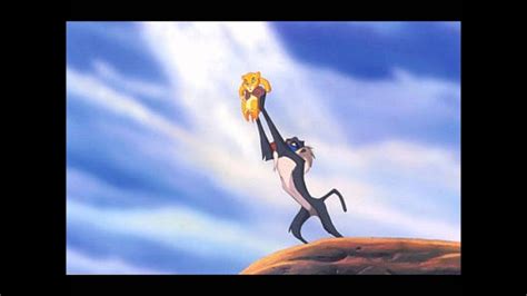 The Circle Of Life From The Lion King Youtube