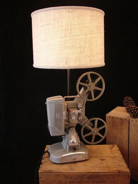 Table Lamp Upcycled Vintage Projector Lamp By Benclifdesigns 340 00 Projector Lamp Upcycled