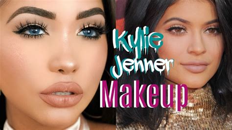 Kylie Jenner Makeup Tutorial Easy Holiday Glam Youtube