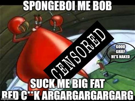 Spongebob Angry Meme
