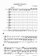 Bach. Brandenburg Concerto No. 2 3rd Movement classical sheet music