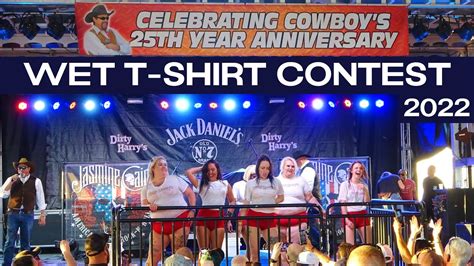 Dirty Harrys Wet T Shirt Competition Daytona Beach Bike Week 2022