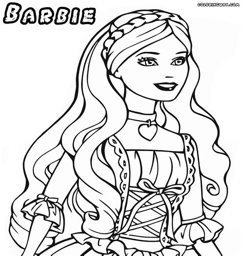 Printable characters beautiful barbie colouring pages for kidsfree. Barbie Drawing Pages at GetDrawings | Free download