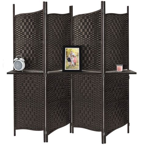 Buy Sorbus Room Divider Privacy Screen Foldable 4 Panel Partition Wall
